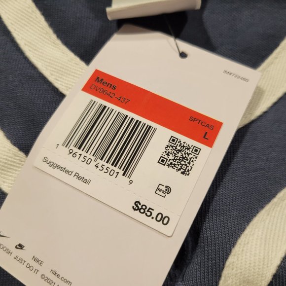 Nike Americana Button Up Jersey Men's Size Large Blue [DV9642-437] $85 - Picture 2 of 6